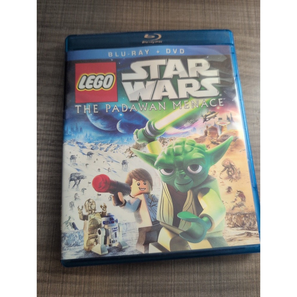 LEGO Star Wars The Padawan Menace Blu-ray DVD Combo Pack 024543762300